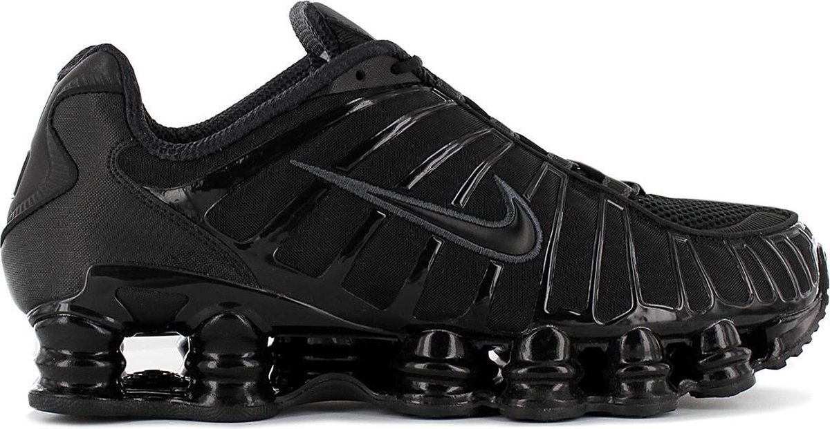Nike Shox TL Heren Sneakers Sport Casual Schoenen AV3595-002 Zwart