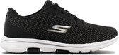 Skechers GOwalk 5 - Debut - Dames Sneakers Sport Casual Schoenen Zwart 124021-BKGD - Maat EU 36 UK 3