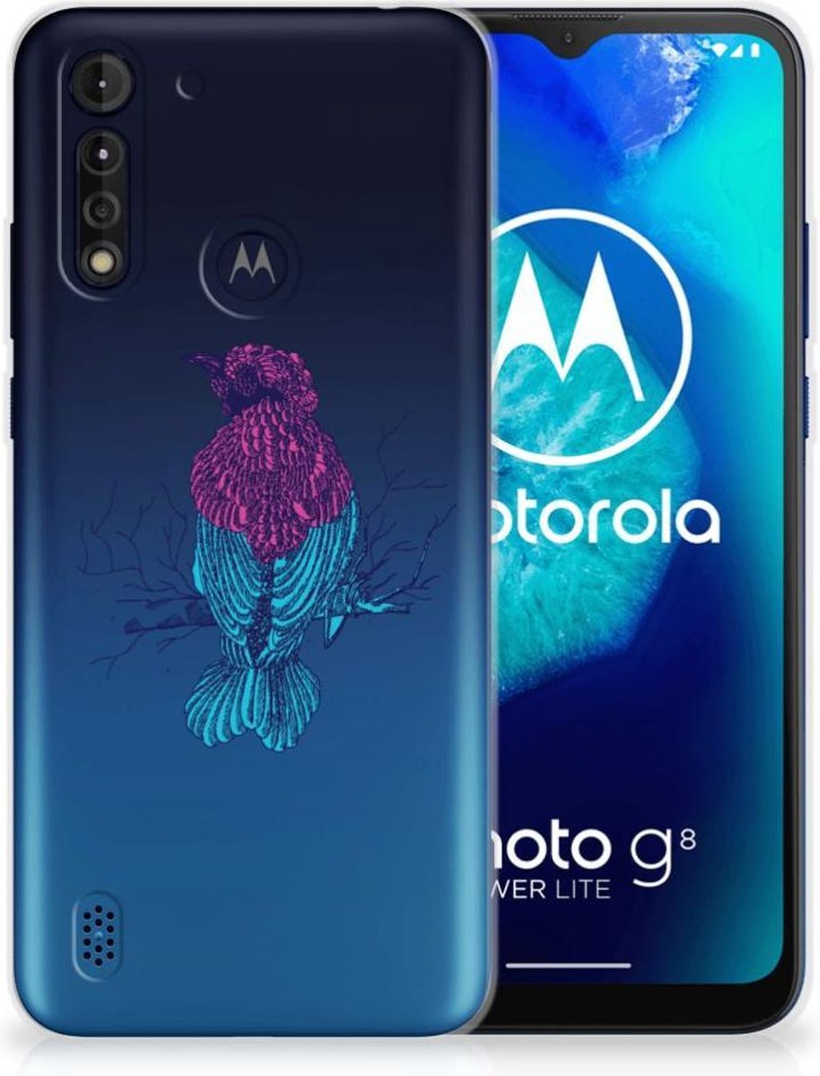 Motorola Moto G8 Power Lite Telefoonhoesje met Naam Merel