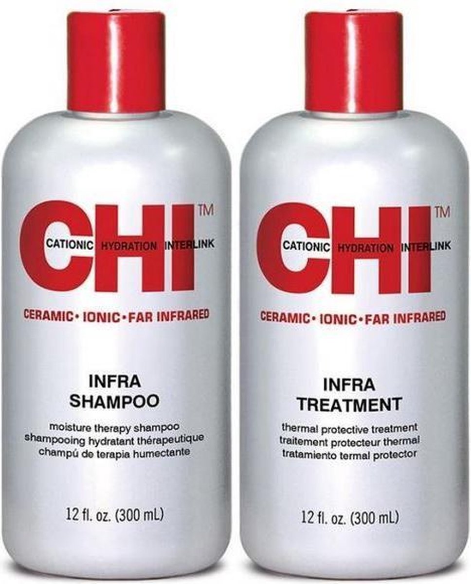 Chi - Infra Duo Shampoo + Treatment - 300ml