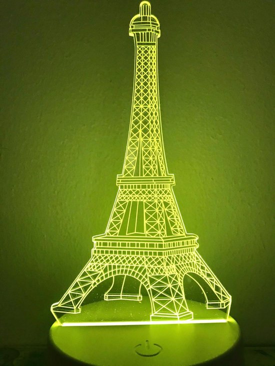 Lampe de nuit Tour Eiffel. Lampe de nuit romantique. Jolie Lampe