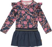 Vingino  Meisjes Jurk - Dark Blue - Maat 98