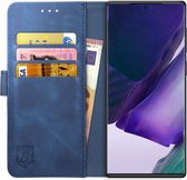 Rosso Element Samsung Galaxy Note 20 Ultra Hoesje Book Cover Blauw