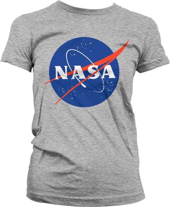 NASA Dames Tshirt -S- Insignia Grijs
