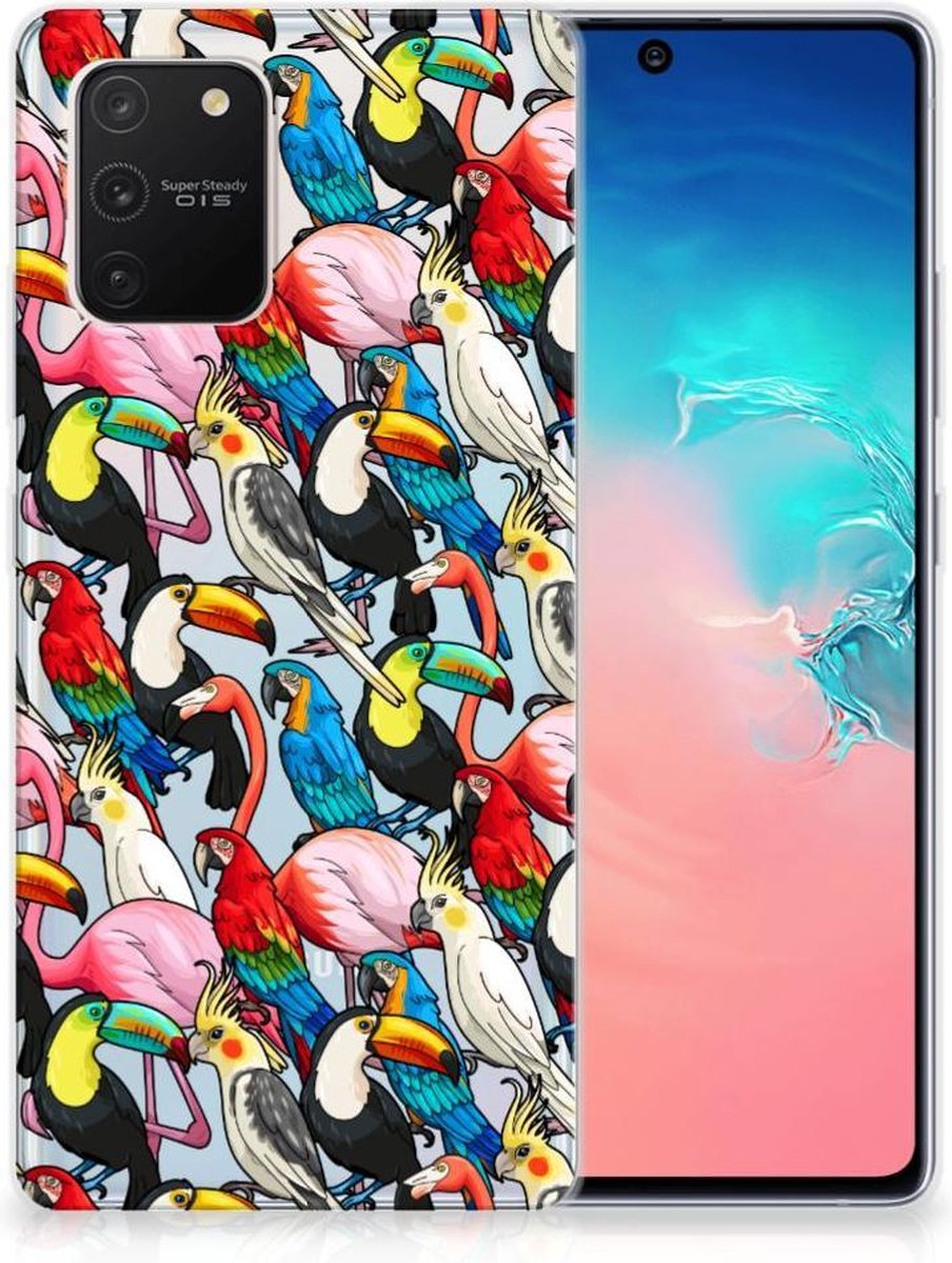 Samsung Galaxy S10 Lite TPU Hoesje Birds