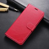 AZNS Oppo  A52 / A72 Portemonnee Stand Hoesje Rood