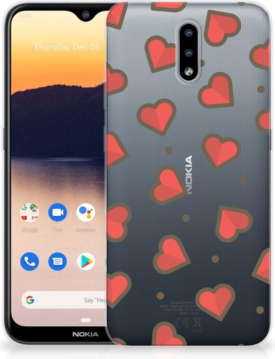Nokia 2.3 TPU bumper Hearts