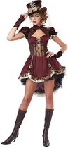 CALIFORNIA COSTUMES - Bordeaux rood Steampunk kostuum voor vrouwen - L (42/44)