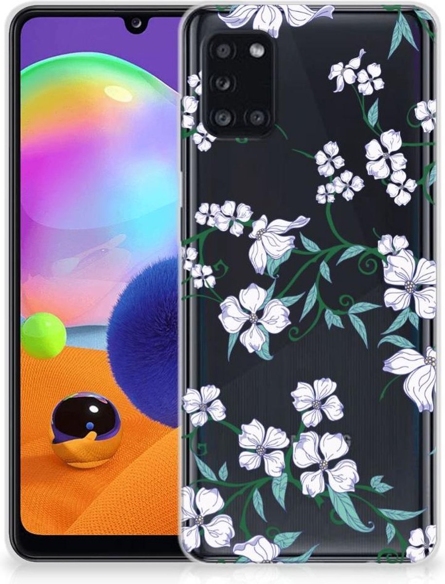 Samsung Galaxy A31 Uniek TPU Case Blossom White