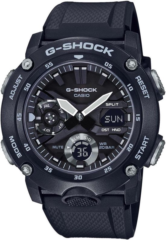 Casio G-Shock GA-2000S-1AER Unisex Horloge - 45 mm