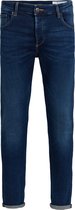 WE Fashion Heren skinny tapered jeans met stretch