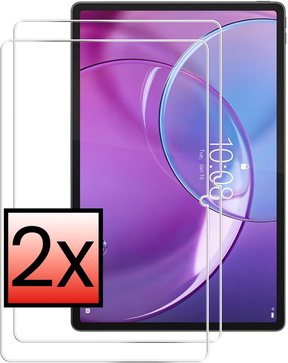 Screenprotector - 2 Stuks - Geschikt voor Lenovo Idea Tab Pro Gen 2 - Extra Sterk - Beschermglas - Gehard Glas - Tempered Glass - Screen Protector - Bescherm Cover