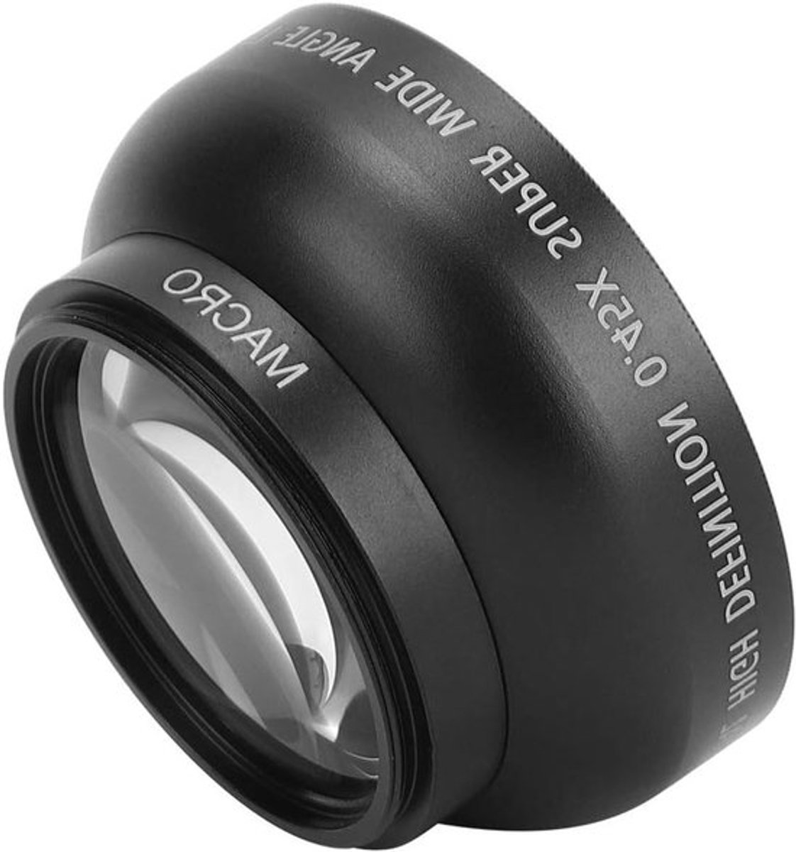 Breedhoek macro-lens 0.45x voor 46mm camera - ideaal voor brede opnames en close-ups