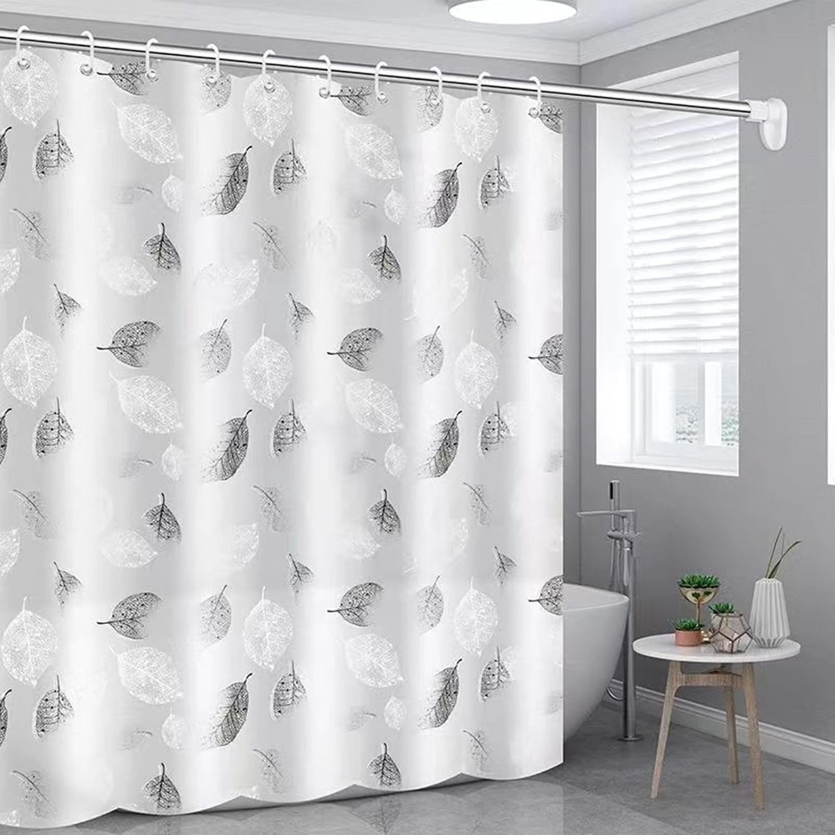 Waterdichte Douchgordijn 180x200cm, Schimmelbestendig, Ideaal voor Badkamer, Modern Design, Eenvoudig te Reinigen