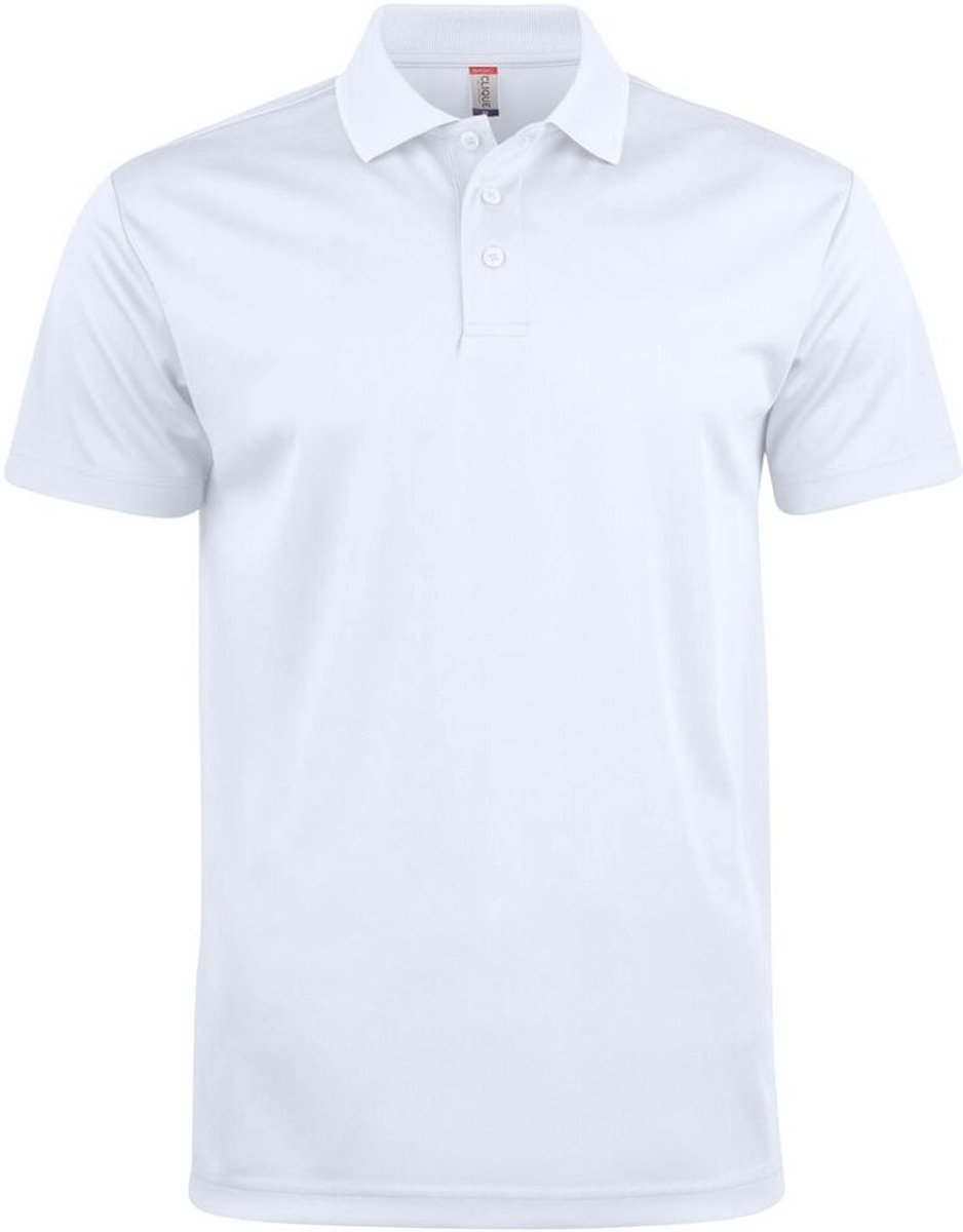 Clique Basic Active Polo 028254 - Wit - M