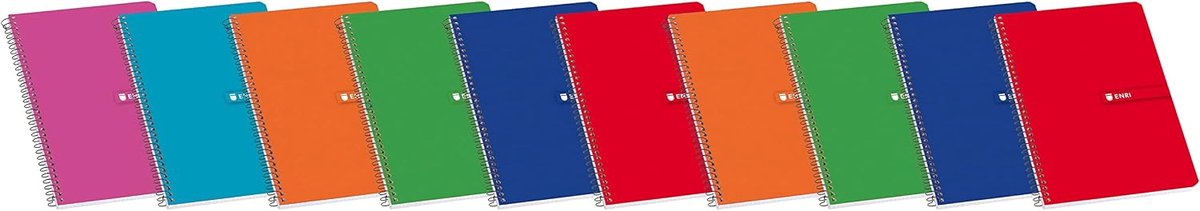 SnelShoppen - Notitieboek A5 Gelinieerd - 10 Pak - 80 Vellen - Willekeurige Kleuren - Perfect voor School, Werk en Creatieve Projecten