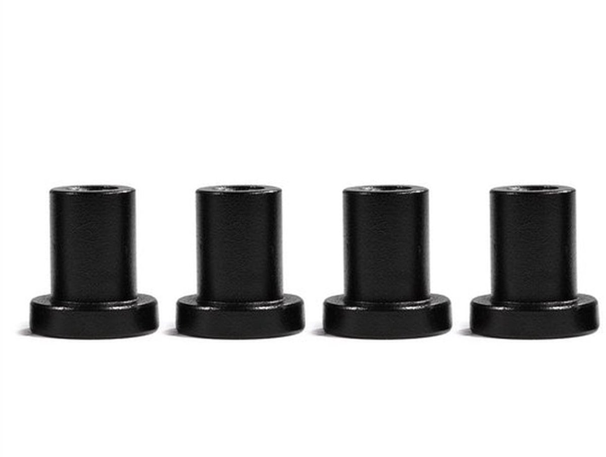 Schuifschuurdeurafstandhouders voor Bevestigingsrails - Stalen Connector voor Muurrail - Accessoires voor Schuurdeuren - Boerderij Garage Kelder - 4 Stuks