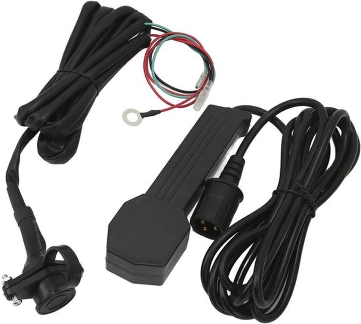Draagbare lier-afstandsbediening 12V met 9ft kabel - waterdichte elektrische schakelaar voor ATV- en UTV-gebruik