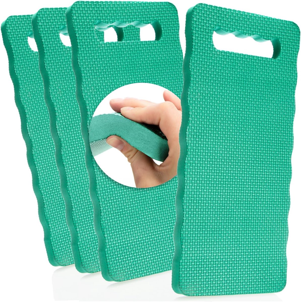 Kniekussens Tuin - Kneeler Mat - Comfortabel Werken - Waterafstotend Warmte-isolerend - 4 Stuks - Groen