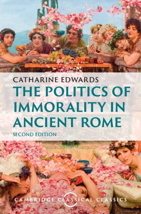 Boekomslag van "The Politics of Immorality in Ancient Rome", tweede editie.