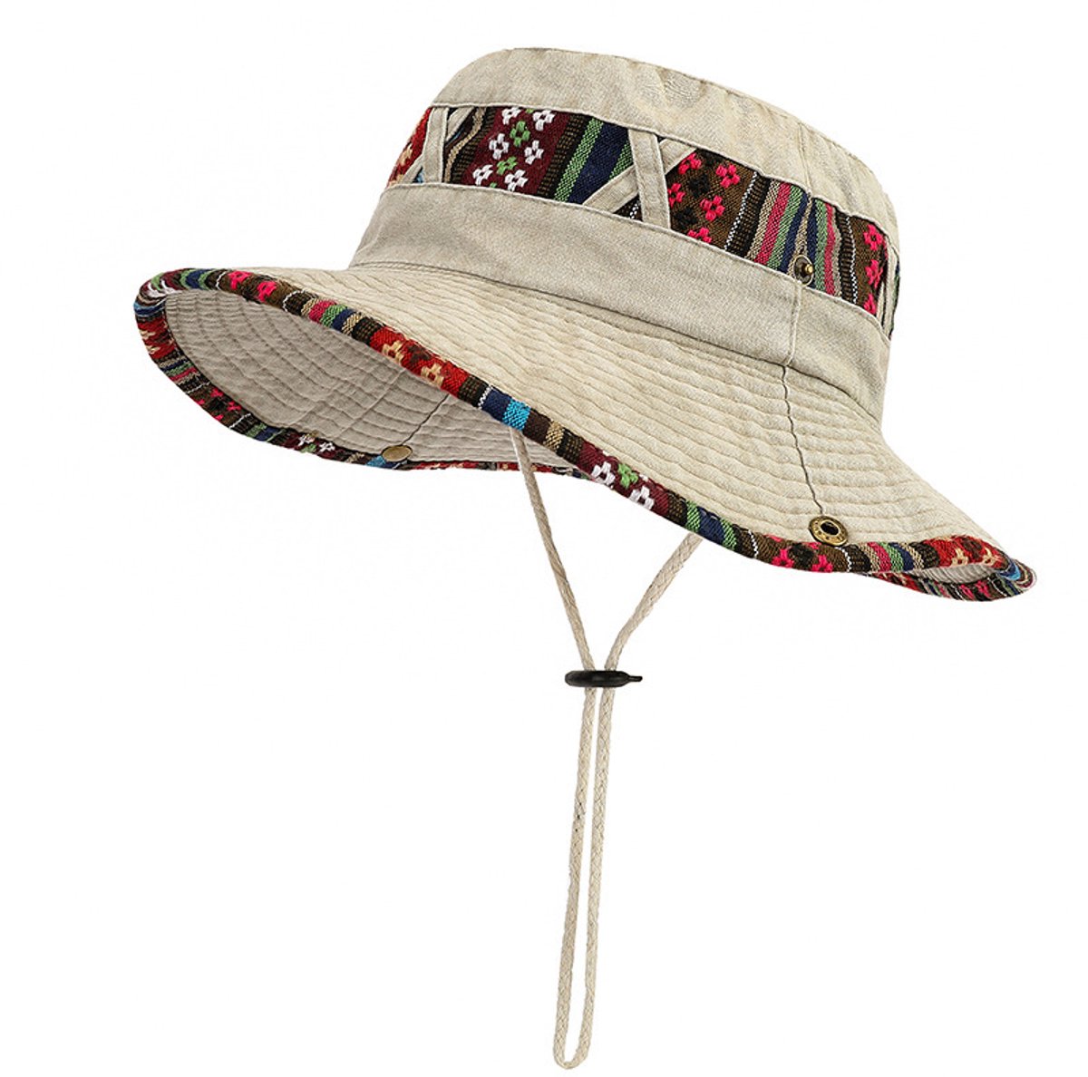 VHV-Hoed - Stijlvolle Zonnehoed en Pet voor Zomer, Buitenactiviteiten en Reizen - Beige