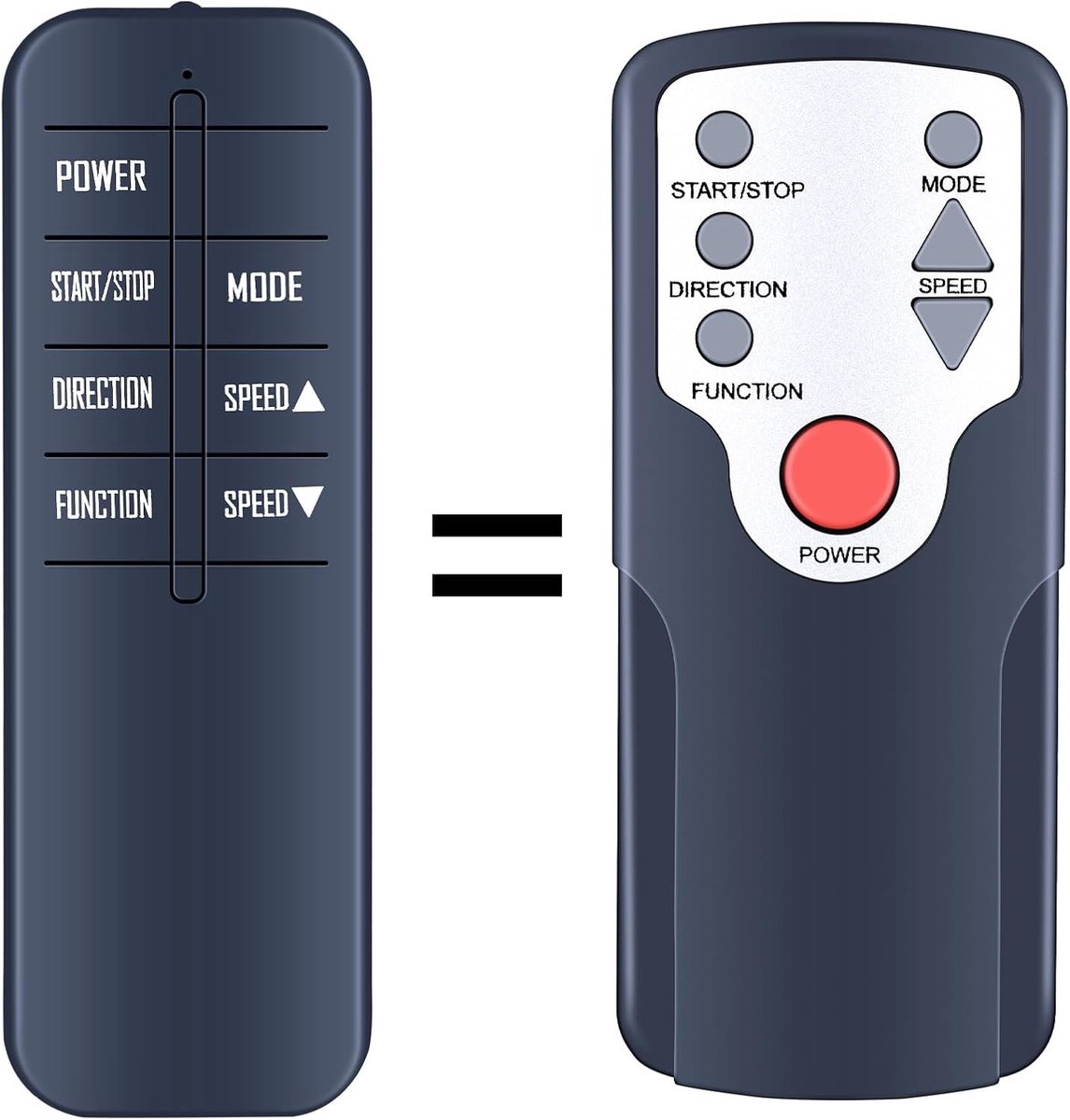 Compatibele afstandsbediening voor onder tafel elektrische stepper en elliptische trainer, ideaal voor thuisfitness en trainingservaring