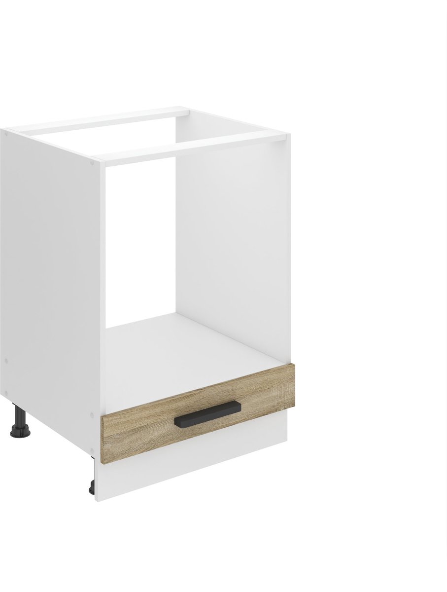BELINI Ovenombouwkast SDP 60 cm met Klep - Sonoma Eiken