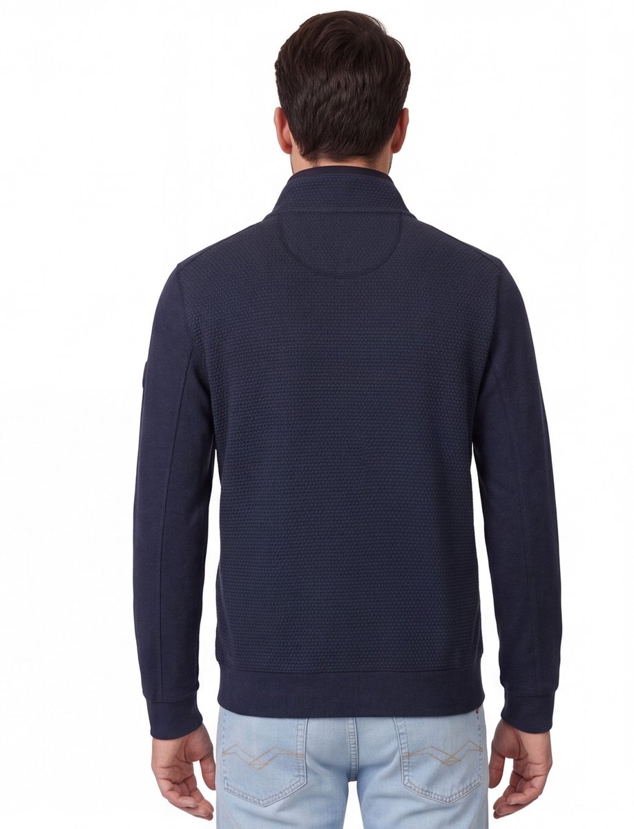 Casa Moda vest donkerblauw