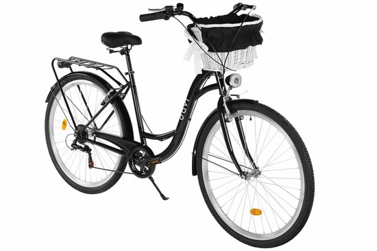 Davi Emma - Stadsfiets - 28 inch - 7 versnellingen - Zwart — afbeelding 3