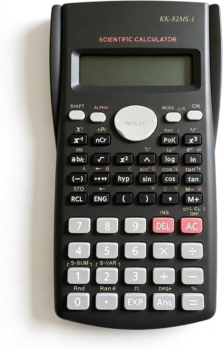 SnelShoppen - Wetenschappelijk Taschenrechner voor Studenten met 2-regelig Display, 401 Functies voor School en Studie, Grote Rekenkunstenaar voor Wis