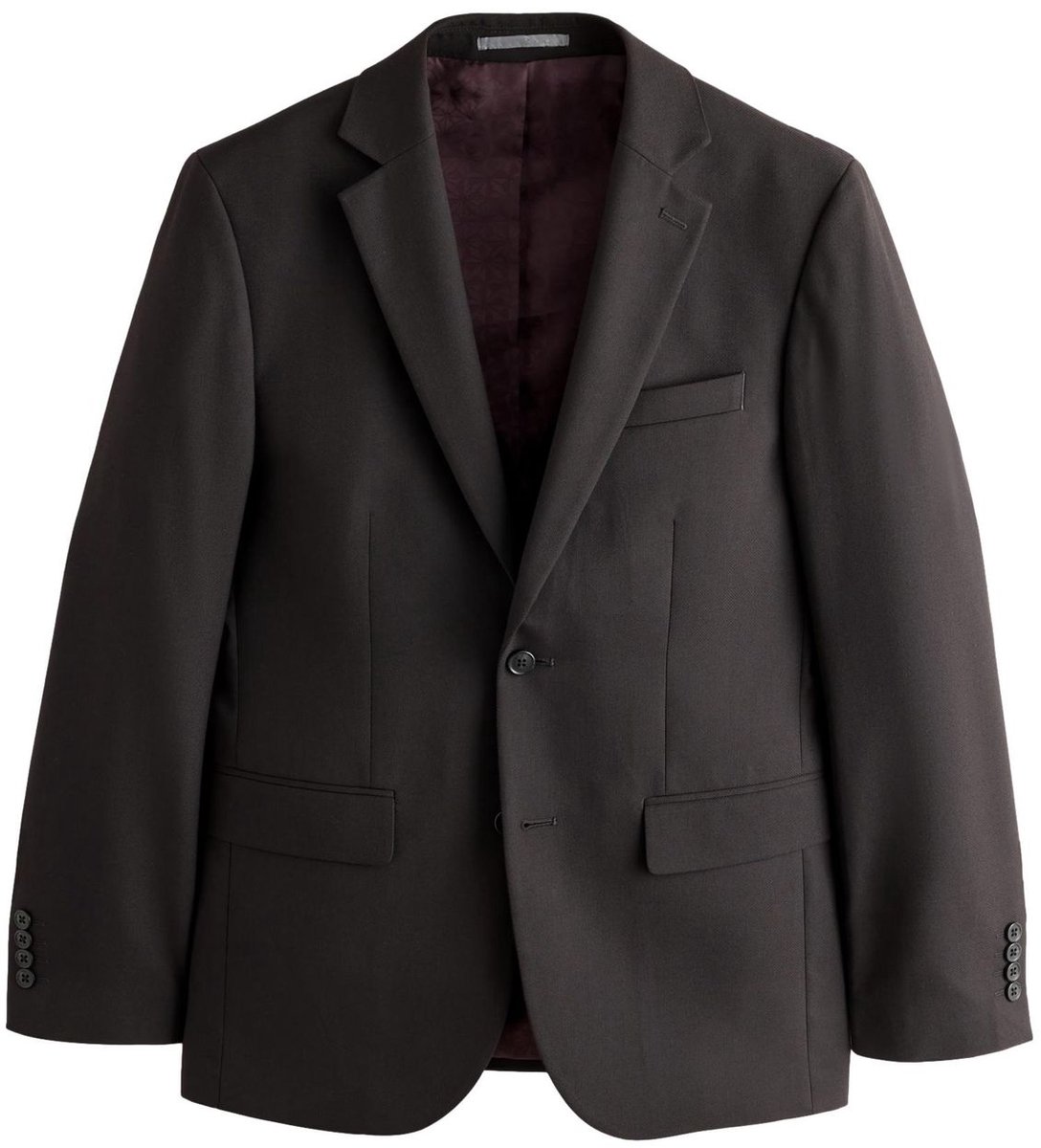 Next - Heren - Colbert met structuur, slim-fit - Regular - Bruin