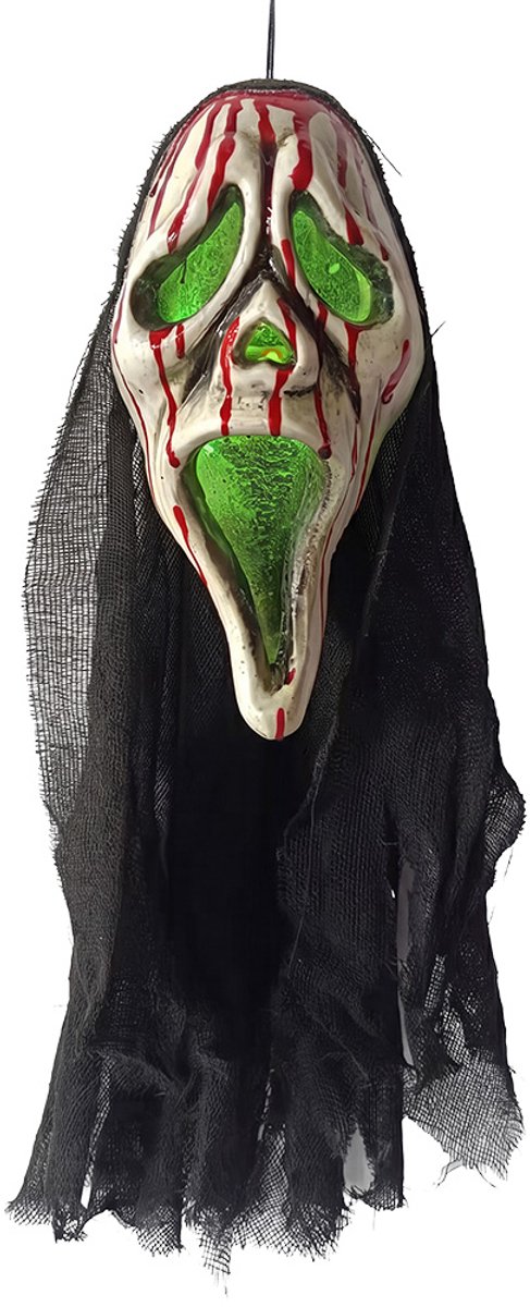 Clayre & Eef Halloween decoratie Overig Wit Kunststof Herfst decoratie
