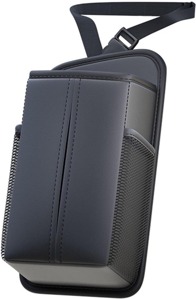 Auto Opbergtas - Stoel Organizer - Auto Interieur - Efficiënt Ruimtegebruik - 14 x 10 x 32.5 cm - Zwart