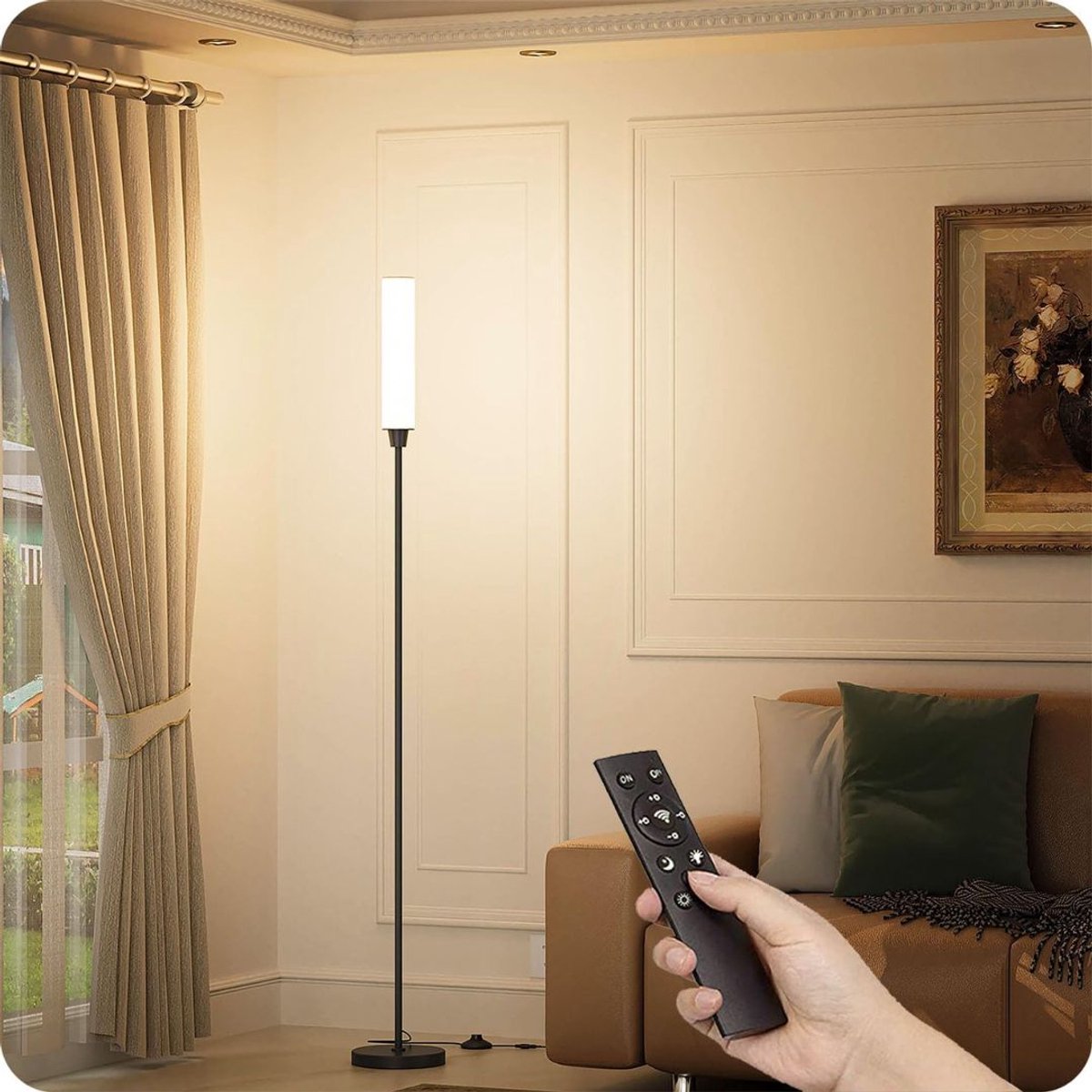 CRLYN® Hoeklamp - Vloerlamp - Staande Lamp