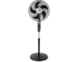 Staande ventilator 60W – 3 snelheden – oscillerend – hoogte verstelbaar tot 128 cm – 5 bladen