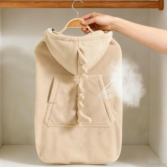 Babydraaghoes Kinderwagenhoes - Draagzak Cape - Buiten Bescherming - Machinewasbaar Zachte Stof - 76 x 63 cm - Khaki — afbeelding 4