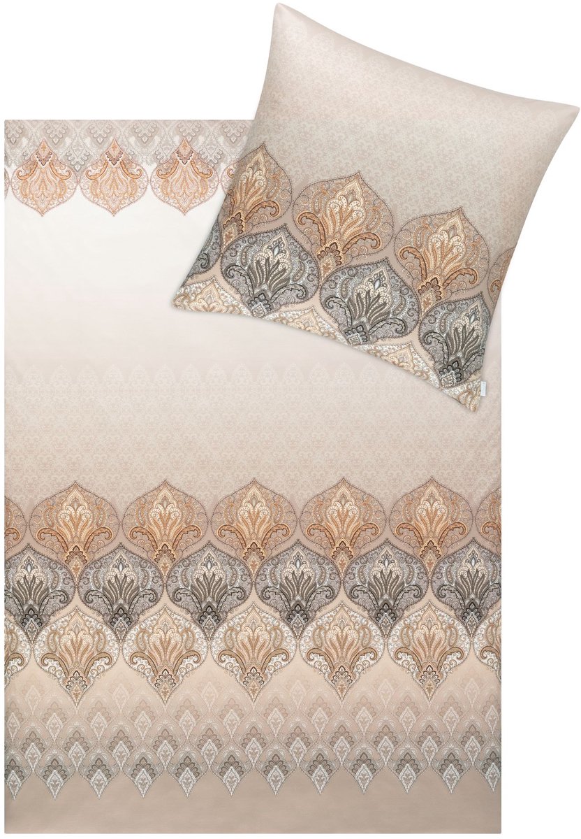 Estella Sophia - Dekbedovertrek - Mako Interlock Jersey - 160 x 200 cm - 3-delig Grijs