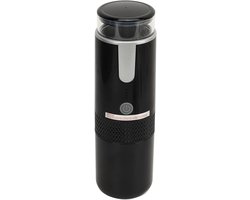 Draagbare Koffiemaker - Mini Espresso - Reizen Kamperen - Oplaadbaar Batterij - 160ml Capaciteit - Zwart