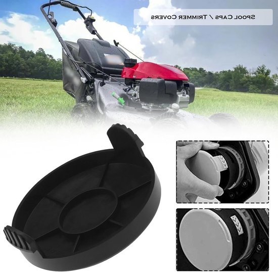 2 Stuks Spoel Covers Geschikt voor Gardenline GLR GLT en Einhell GC-ET 4530 Grastrimmer Onderdelen voor Vervanging en Onderhoud — afbeelding 2