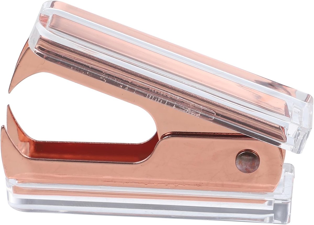 Nietjesverwijderaar - Verwijderaar - Papier Ontnieten - Ergonomisch Ontwerp - 6 x 4.3 cm - Rosé Goud