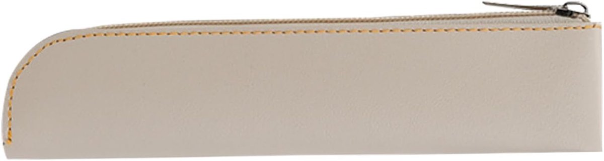 Etui Houder - Pen Tasje - Bureau Organizer - Compact Ruimtebesparend - 20x4x1cm - Wit