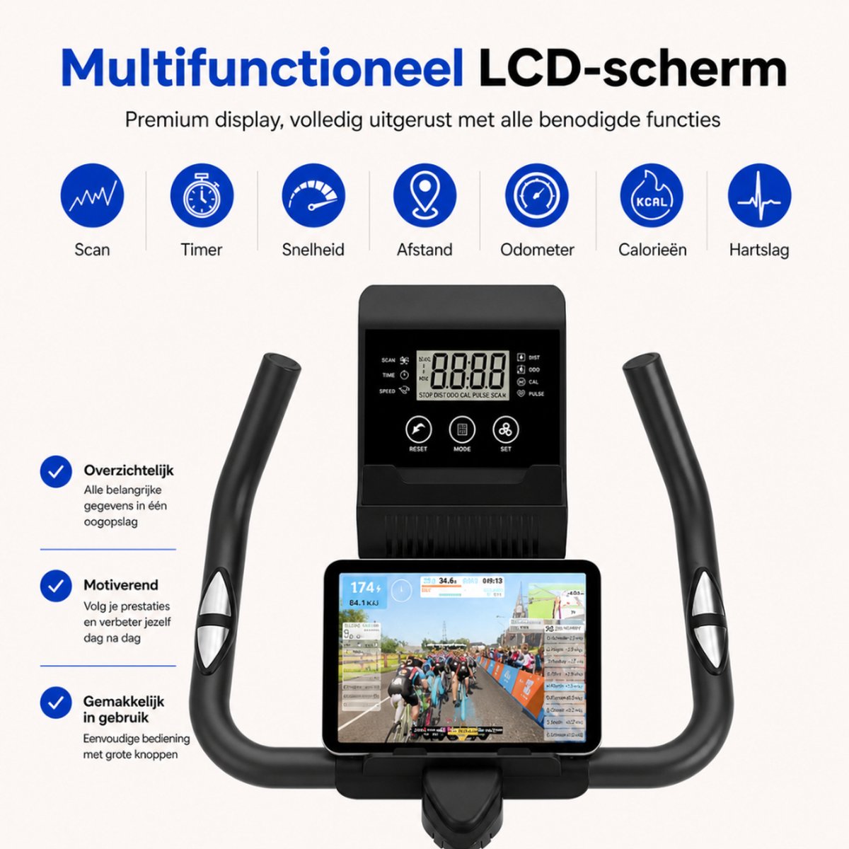 Sportfloww Hometrainer - Fitness Fiets thumbnail 4