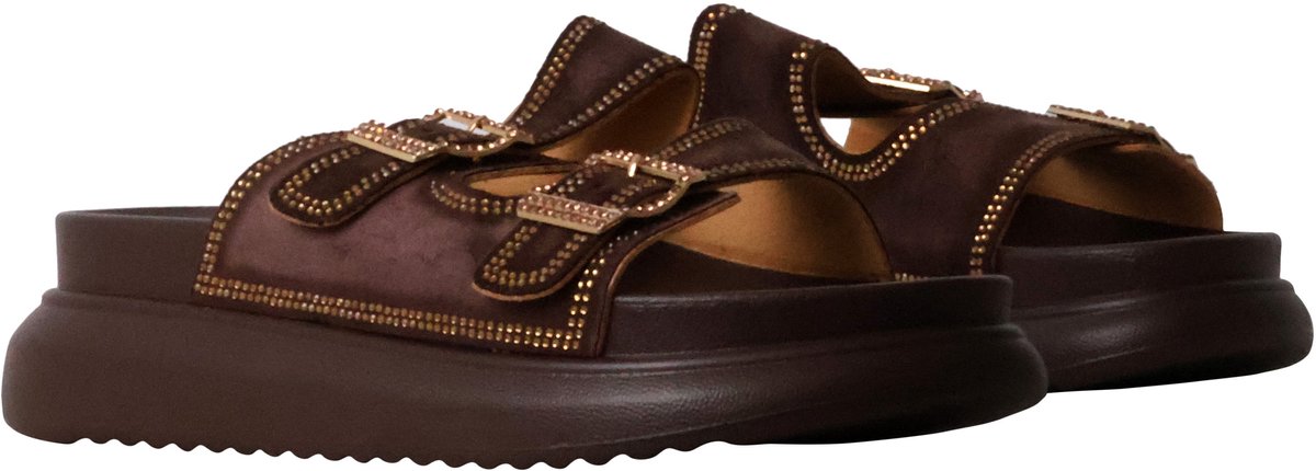 Joalice platte instapsandalen