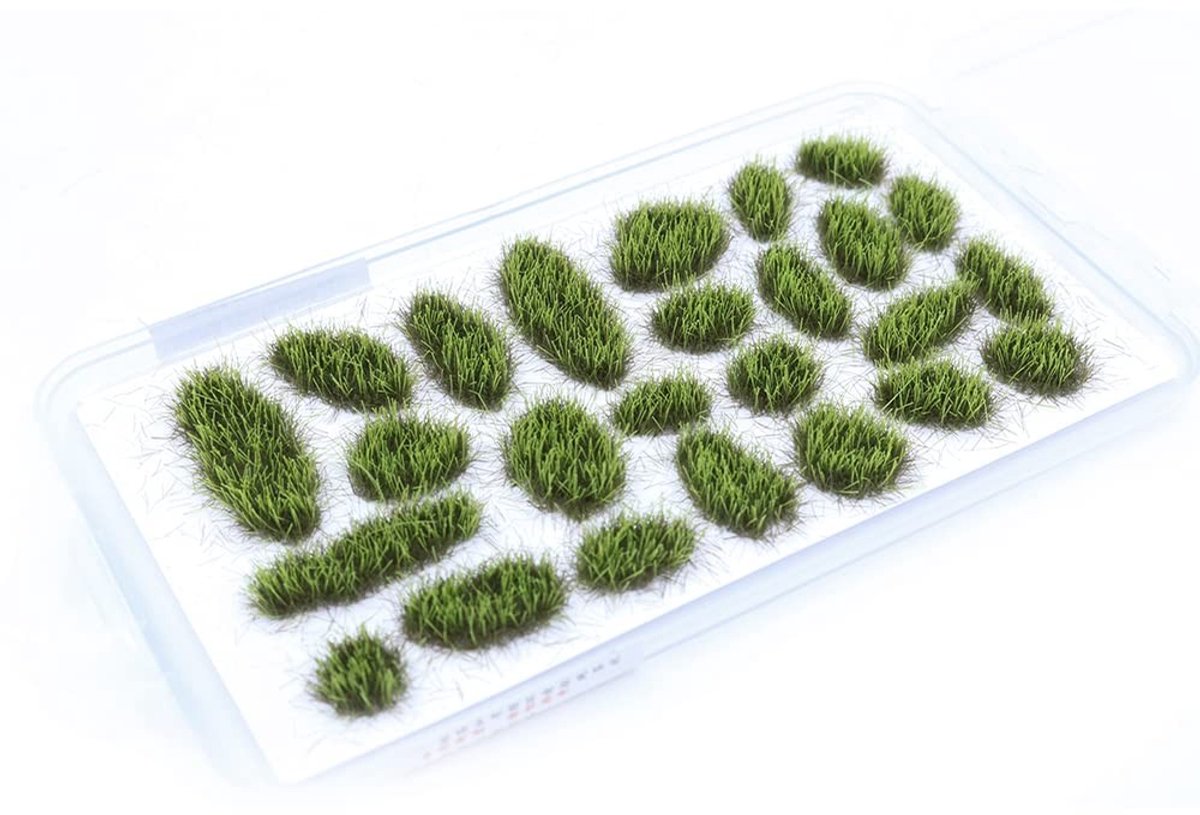 Dailygoods - Statisch Gras - Zelfklevend Kunstgras - Lichtgroen - Modellering Wargaming - Realistisch Effect - Geschikt voor Landschapsarchitectuur