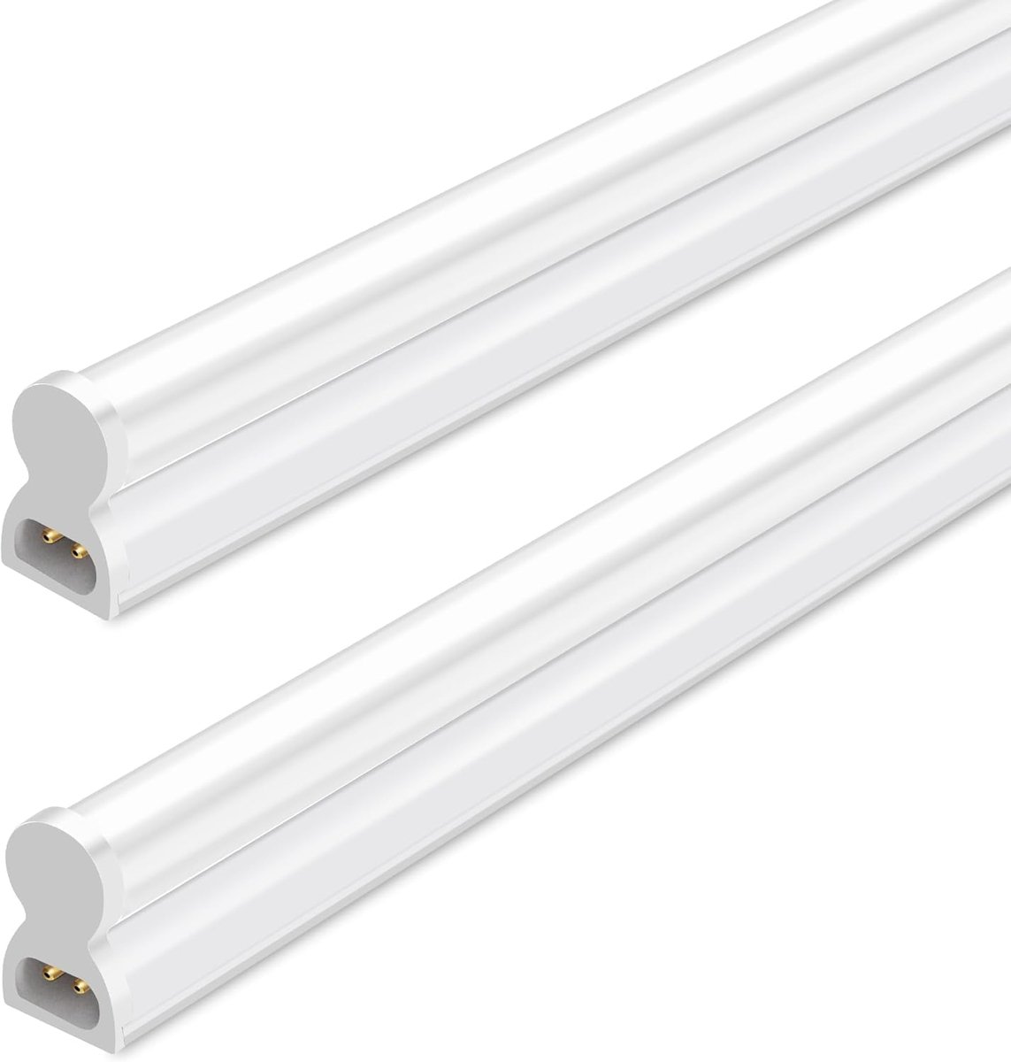 Led Werkplaatslamp - Verlichtingsarmatuur - Klusruimte Verlichten - Geïntegreerd Systeem - 2 Stuks 4FT - Wit
