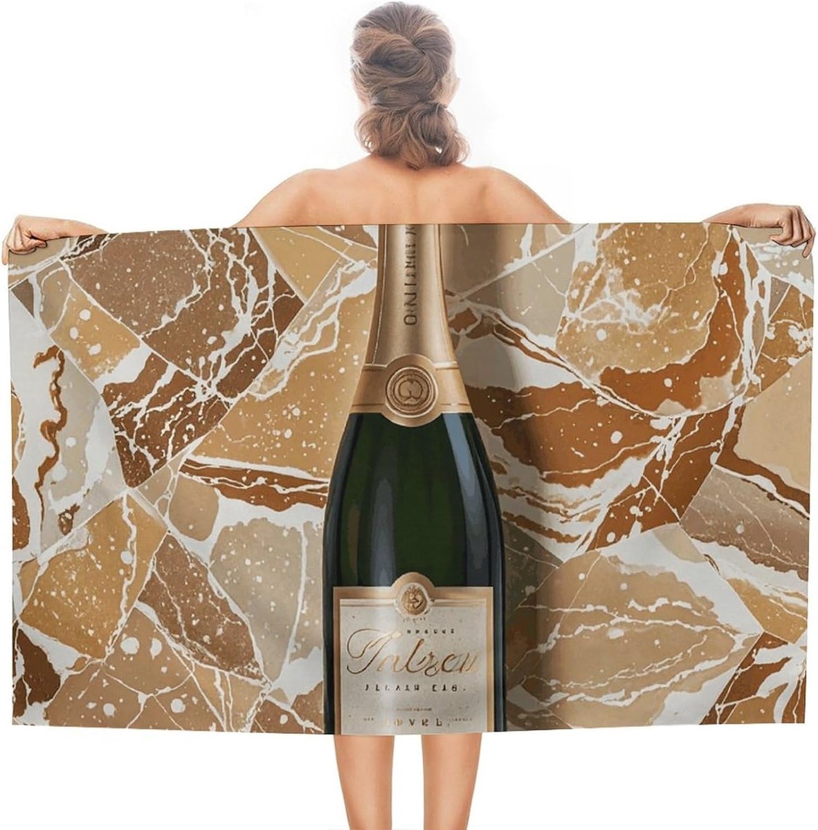 Strandhanddoek - Badhanddoek - Strand en zwembad - Sneldrogend en zandvrij - Extra groot -