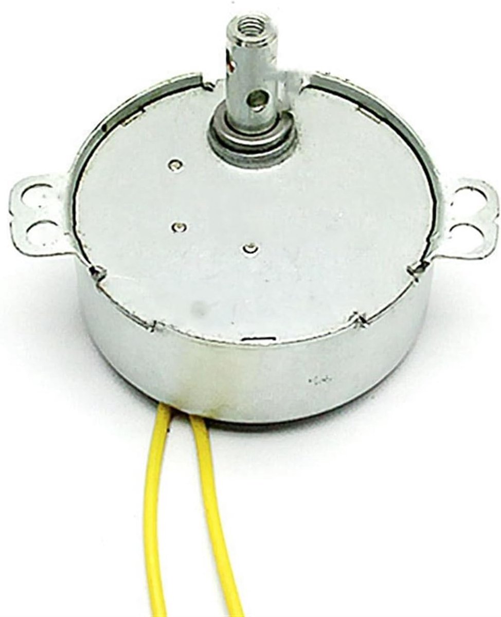 Synchronous Motor - Ventilator Motor - Draaibeweging Creëren - Laag Geluidsniveau - 49 x 21mm - Metaal