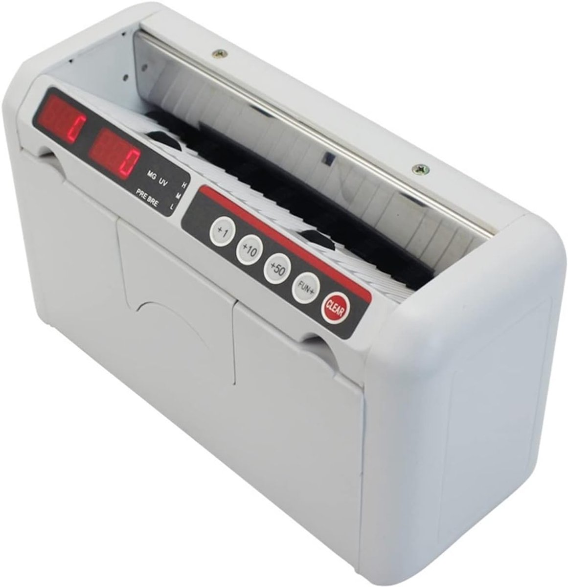 Geld Tel Machine - Biljet Teller - Snel Tellen - Ingebouwde Detectie - Compact Formaat - Zwart