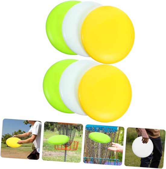 Softbal Trainingsschijven - Pitching Hulpmiddelen - Sport Training - Set van 6 stuks - 27 cm - Diverse kleuren — afbeelding 5