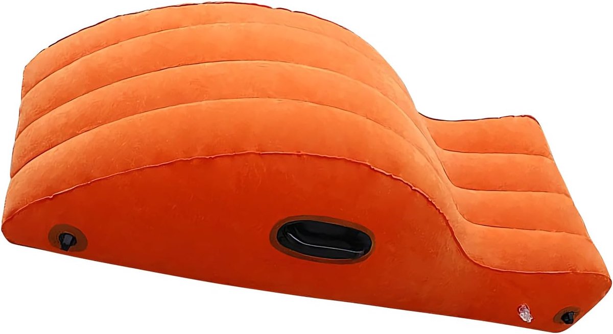Opblaasbare Yoga Stoel - Lounge Ligstoel - Pilates Oefeningen - Huidvriendelijk PVC - 1.06 kg - Niet gespecificeerd